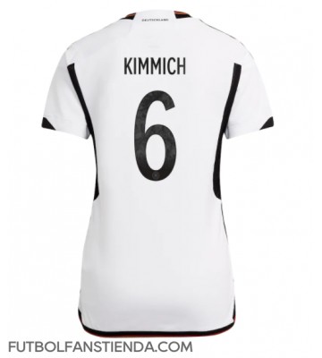 Alemania Joshua Kimmich #6 Primera Equipación Mujer Mundial 2022 Manga Corta